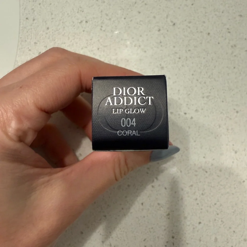 BNW Dior Addict Lip Glow Balm, Color 004/Coral